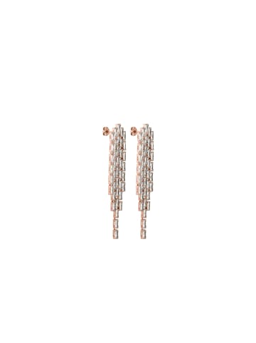 PURELEI Ohrringe Crystal Glow in Rosegold