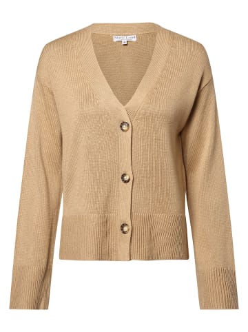 Marie Lund Strickjacke mit Leinen-Anteil in beige