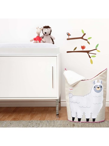 3 Sprouts Wäschekorb Lama