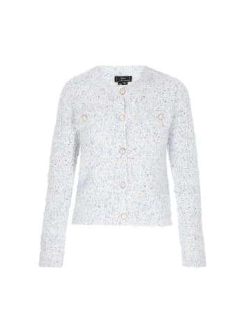 faina Cardigan in white multicolor