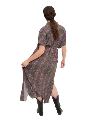 Studio Untold Hemdblusenkleid in hellgrün