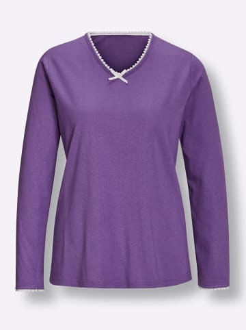 WITT WEIDEN Schlafanzug-Shirt in lila