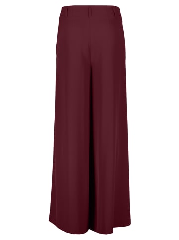 Vera Mont Anzughose mit Bundfalten in Deep Dahlia