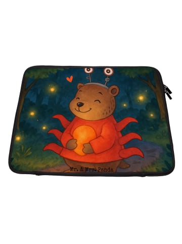 Mr. & Mrs. Panda Notebook Tasche Krebs Astrologie Design ohne Sp... in Weiß