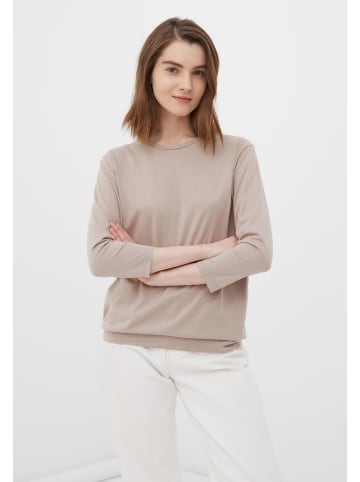 Finn Flare Langarmshirt Basic in light brown