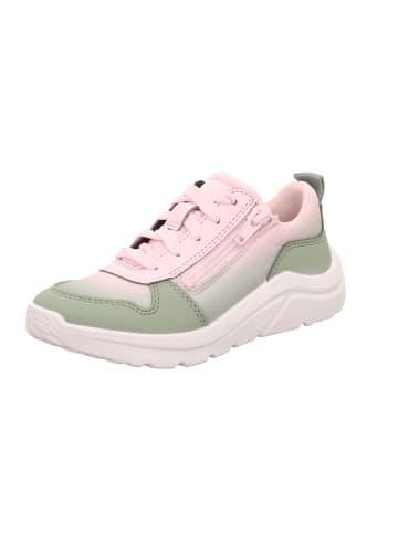 superfit Halbschuh KICKS in Hellgrün/Rosa