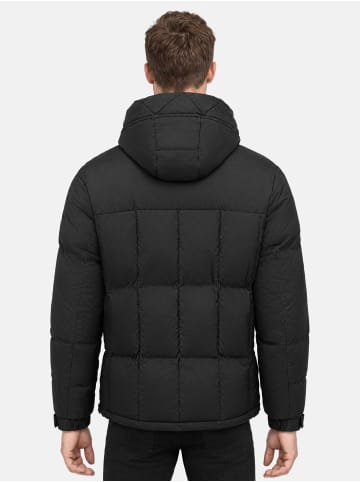 Tazzio Winterjacke "A815" - mit Kapuze - in Schwarz