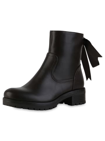 VAN HILL Klassische Stiefeletten Joyce in Dunkelbraun