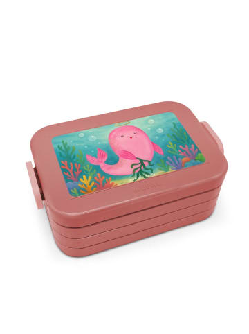 Mr. & Mrs. Panda Bentobox Sternzeichen Jungfrau Design ohne Spruch in Rot Pastell