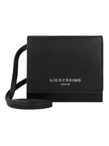 LIEBESKIND BERLIN Ada Geldbörse RFID Schutz Leder 10.5 cm in black