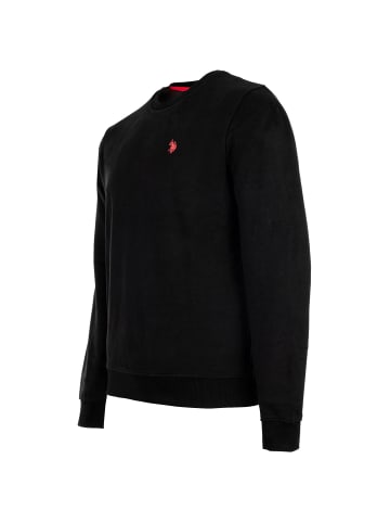 U.S. Polo Assn. Sweatshirt 1er Pack in Schwarz