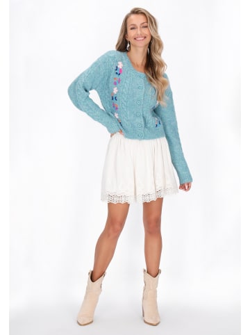 IZIA Cardigan in blue mint