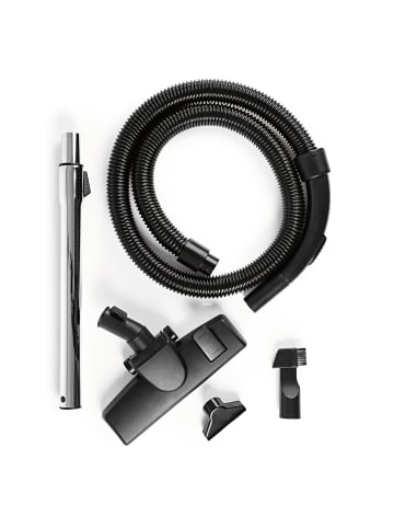 Clean Maxx Zyklon-Staubsauger 800W schwarz/rot  Schwarz