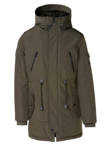 KOROSHI Steppjacke in khaki