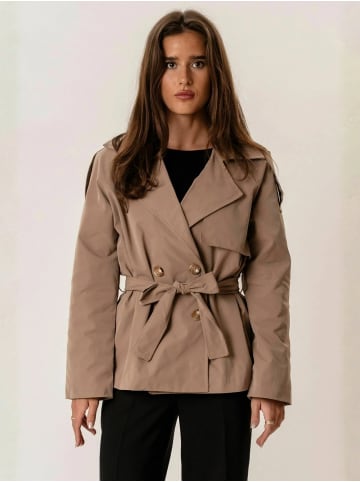TeeShoppen Jacken Sia in Dark Beige