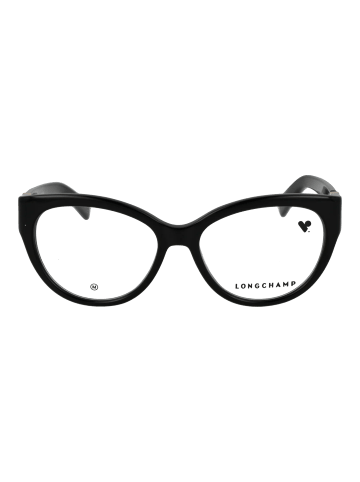 Longchamp Damen Optische Fassungen Katzenauge Schwarz
