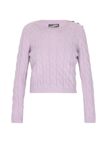 DreiMaster Damen Pullover in Lavendel melange