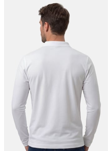 Ragman Poloshirt Basic in Weiß