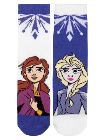 Disney Frozen 5er Pack Disney Die Eiskönigin Socken - Frozen Sneaker Söckchen in lila