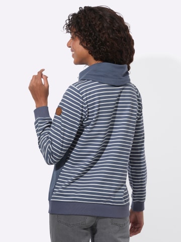 WITT WEIDEN Sweatshirt in rauchblau-ecru