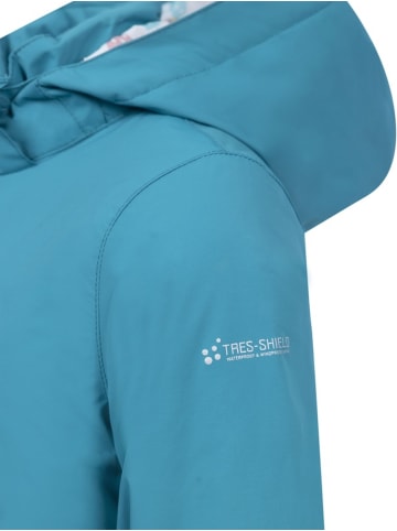 Trespass Kinder Regenjacke "Marybank Rain Jacket" in Grün