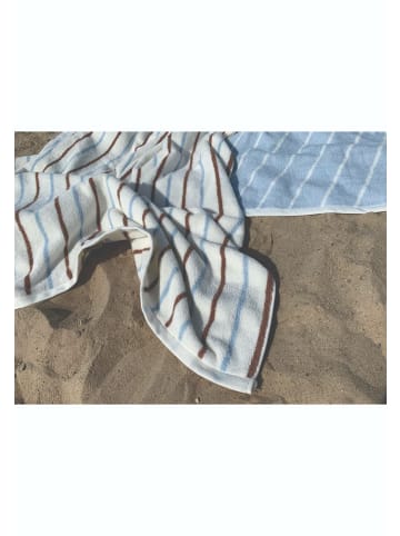 OYOY Handtuch Raita Towel - 100x150 cm in caramel_ice_blue