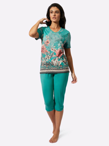 creation L Capri-Anzug in salbei-bedruckt