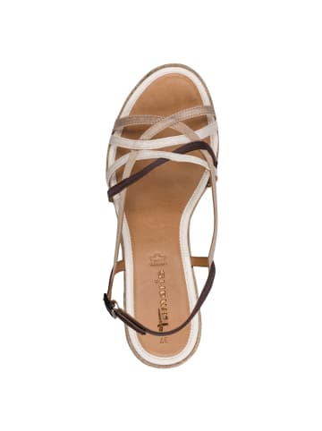 Tamaris Sandalette in TAUPE COMB