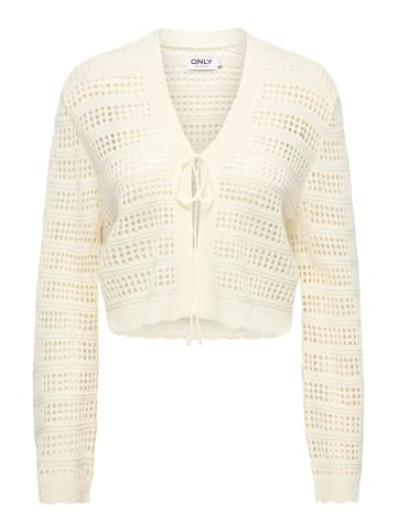 ONLY Strickjacke in Marshmallow