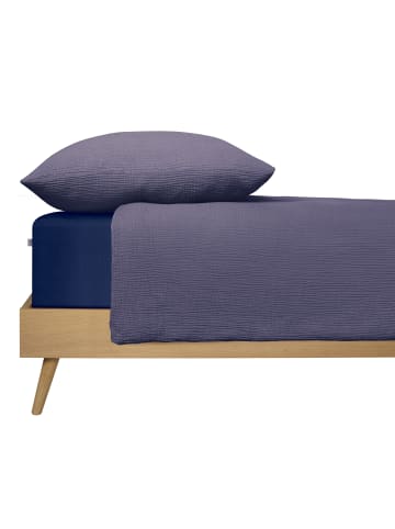 Schiesser Musselin-Bettwäscheset Molly in Indigo