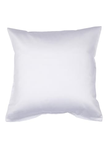 Traumschloss Mako-Satin Kissenbezug in weiß