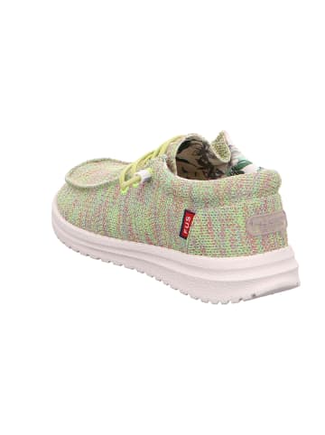 Fusion Mokassins Schnürschuhe in Grün