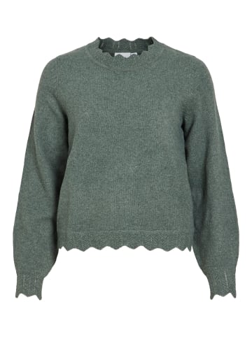 Vila Strickpullover in Balsam Green1