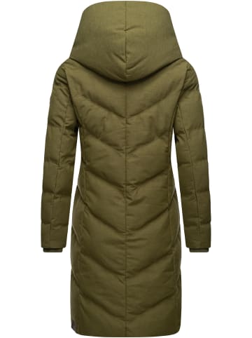 ragwear Wintermantel Natalka Melange in Light Olive