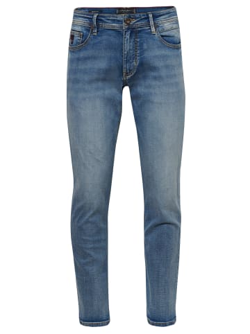 KOROSHI Jeans Stretch Regular Fit in blau