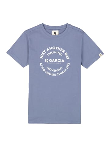 Garcia T-Shirt in nebula blue