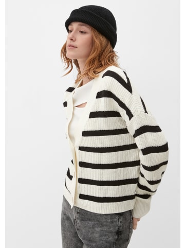 QS Strickjacke in 02G0_ecru