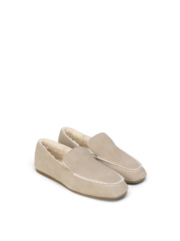 Marc O'Polo Lederhausschuhe in dark taupe
