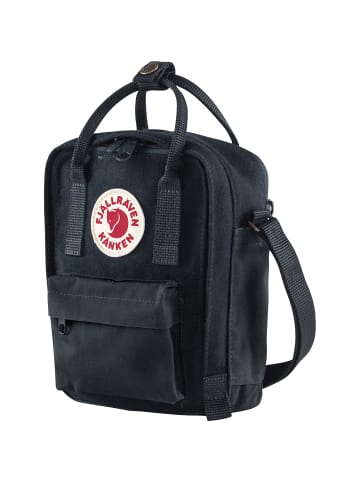 FJÄLLRÄVEN Kånken Re-Wool Sling in Nachtschwarz