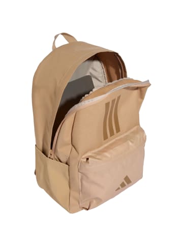 adidas Performance adidas Classic Back To School 3 Stripe Backpack in Beige