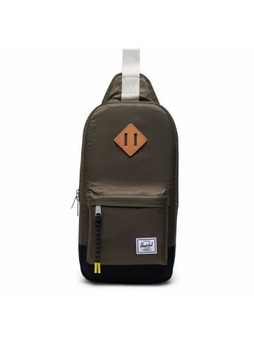 Herschel Heritage - Schultertasche 38 cm (ivy green/light pelican) in ivy green/light pelican