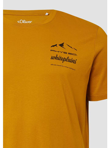 s.Oliver T-Shirt in 16D2_honiggelb