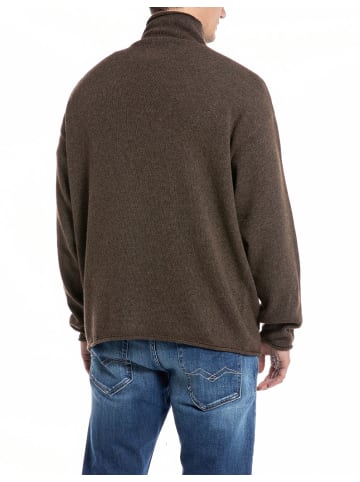 Replay Pullover in braun