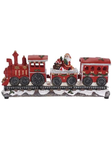 Home&Styling Collection Weihnachts-LED Zug Weihnachtsmann in Mehrfarben, (B) 14 x (H) 20 x (L) 39 cm