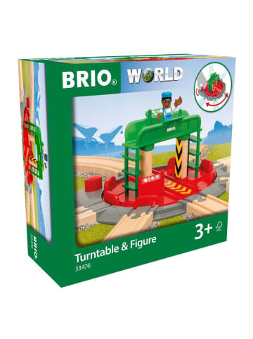 Brio Brio Aktionsspiel Lok-Drehscheibe mit Kontrollbrücke in bunt