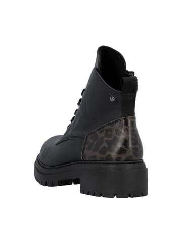 rieker Schnürstiefeletten in Schwarz