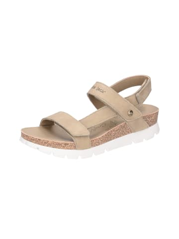 PANAMA JACK Keilsandaletten in Beige