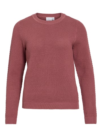 Vila Strickpullover in Rose Brown
