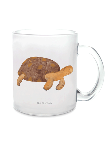 Mr. & Mrs. Panda Kaffeebecher Schildkröte MHerzieren ohne Spruch in Transparent