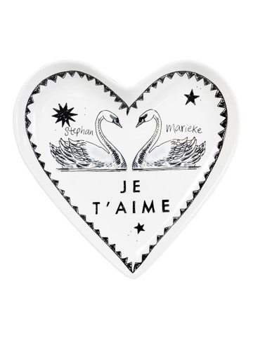 Blond Amsterdam Schale Je t'aime in Schwarz - 22cm
